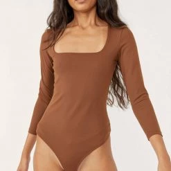 Tops Free People Truth Or Square Bodysuit