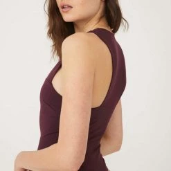 Free People She's So Sleek Bodysuitt Tops