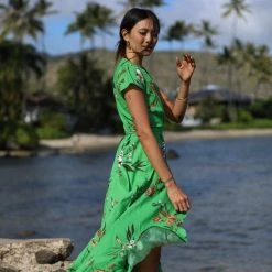 Dresses XIX Palms Hana Wrap Maxi Dress 15 Dresses XIX Palms Hana Wrap Maxi Dress