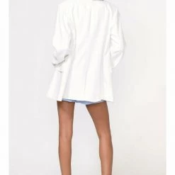 Greylin Collection Greylin Havana Oversized Blazer - Black Tops