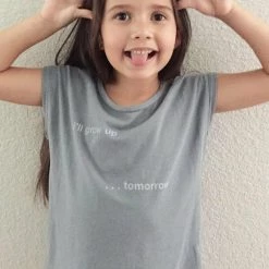 Good HYOUman 'I'll Grow Up Tomorrow' Nala Kids Tee