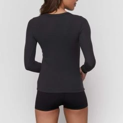 Tops Spiritual Gangster Lounge Rib Long Sleeve