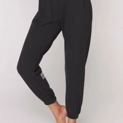 Spiritual Gangster Perfect Sweatpant - Black Bottoms