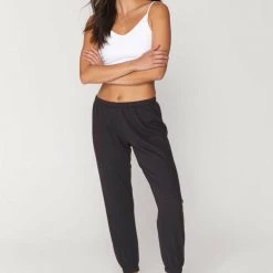 Ten North Sales 36 Spiritual Gangster Perfect Sweatpant - Black Bottoms