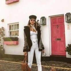 Black Orchid Gisele High Rise Skinny - Snow White 10 Black Orchid Gisele High Rise Skinny - Snow White