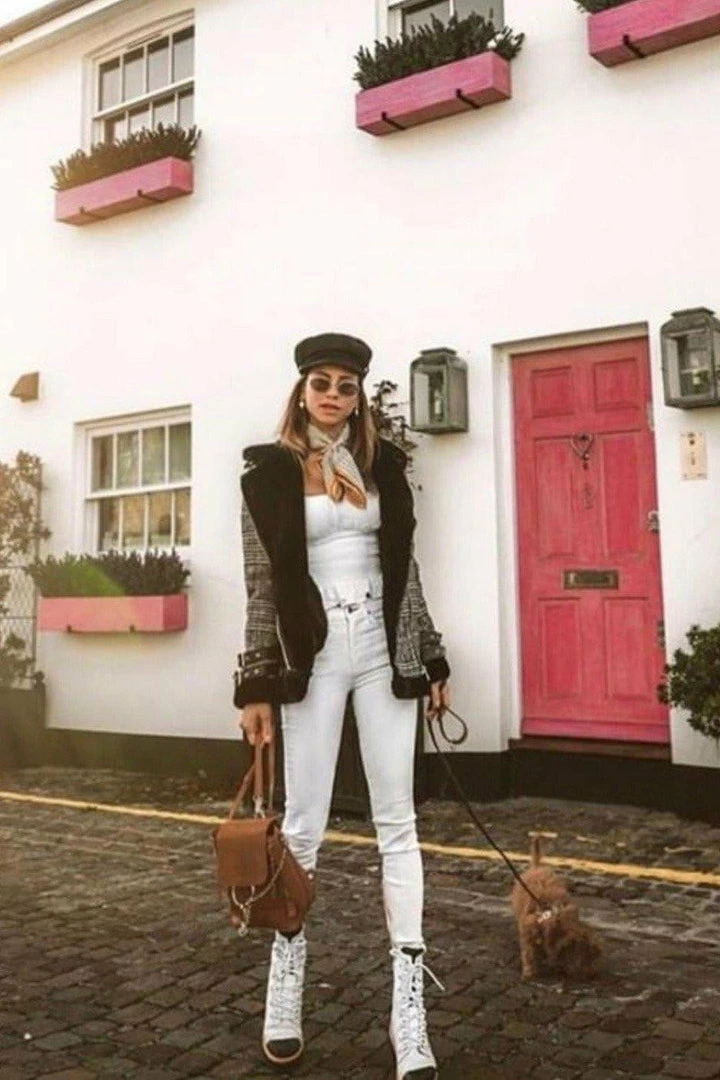 Black Orchid Gisele High Rise Skinny - Snow White 6 Black Orchid Gisele High Rise Skinny - Snow White