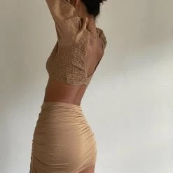 Bottoms Indah Cori Skirt - Palomino