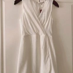 Lavender Brown Silk Tank Crossover Dress Dresses