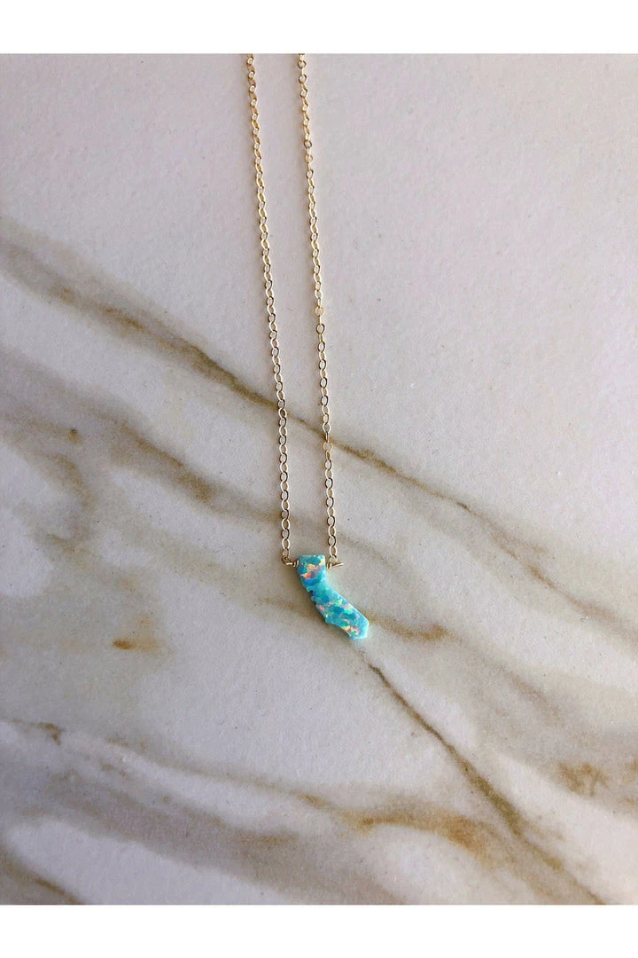 Leslie Francesca Opal California Necklace Jewelry 5 Leslie Francesca Opal California Necklace Jewelry