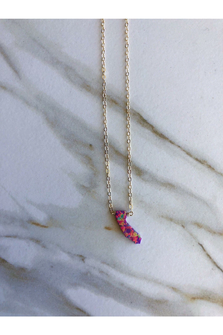 Leslie Francesca Opal California Necklace Jewelry 7 Leslie Francesca Opal California Necklace Jewelry