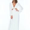 Indah Julie Long Sleeve Maxi Dress