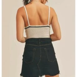 Sage The Label Oh Baby Bustier Crochet Top Tops