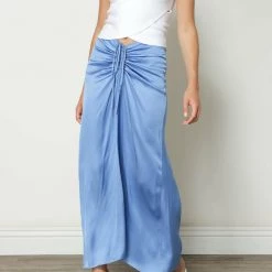 Line + Dot Line & Dot Natasha Ruched Skirt Bottoms