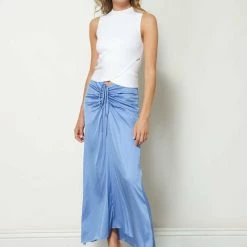 Line + Dot Line & Dot Natasha Ruched Skirt Bottoms