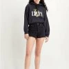 Bottoms Levi's Ribcage High Rise Short In Black Lake