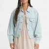 Levi's Scrunchie Trucker - Blue Scrunch Jackets