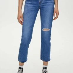 Levi's Wedgie Straight In Jive Tone Bottoms