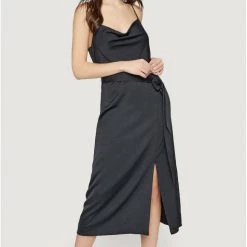 Lost And Wander Dresses Lost + Wander Chase The Night Cowl Midi Dress