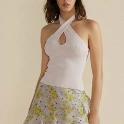 Tops Mink Pink Maitland Knit Top - BLACK