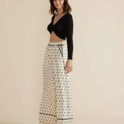 Mink Pink Laur Knit Top - Black