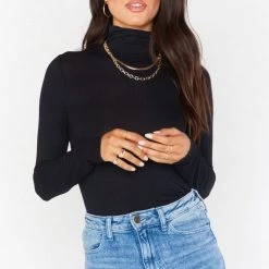 Tops Show Me Your Mumu Danica Turtleneck