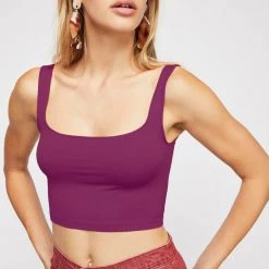 Free People Scoop Neck Crop Bras & Bramis