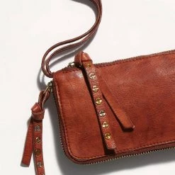 Free People Distressed Leather Wallet