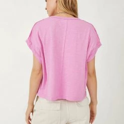 Tops Free People You Rock Tee Hula Hoop