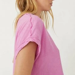 Tops Free People You Rock Tee Hula Hoop