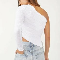 Free People Jasmine One Shoulder Top Tops