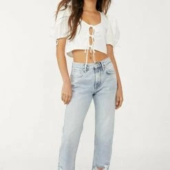Free People Kitty Tee Tops