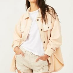 Tops Free People Ruby Jacket - Sweetheart Sunrise