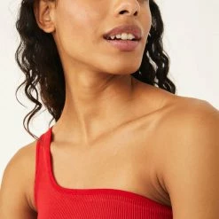 Free People Free Throw One Shoulder Bra Tops