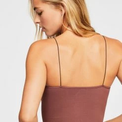 Bras & Bramis Free People Seamless Skinny Strap Crop Cami
