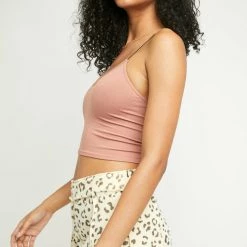 Bras & Bramis Free People Seamless Skinny Strap Crop Cami