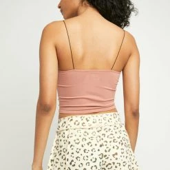 Bras & Bramis Free People Seamless Skinny Strap Crop Cami