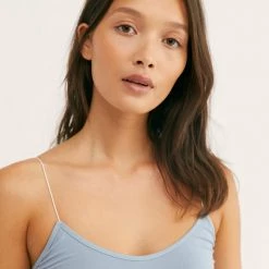 Bras & Bramis Free People Seamless Skinny Strap Crop Cami