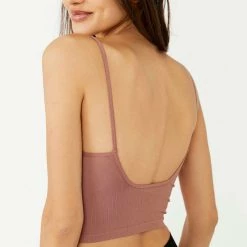 Bras & Bramis Free People Ribbed V Neck Brami