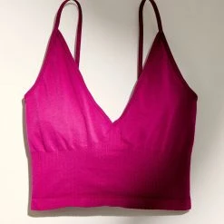 Bras & Bramis Free People Ribbed V Neck Brami