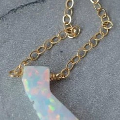 Ten North Sales 14 Leslie Francesca Opal California Necklace Jewelry