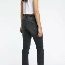 Pistola Monroe Cropped Cigarette In Bandit Bottoms
