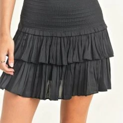 Bottoms Reset By Jane Amore Tiered Skirt