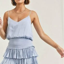 Bottoms Reset By Jane Amore Tiered Skirt