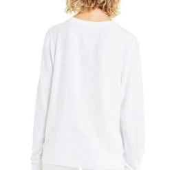 Tops Wildfox Baggy Beach Jumper - Clean White