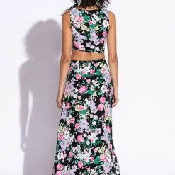 Sky To Moon Knot Front Cutout Dress