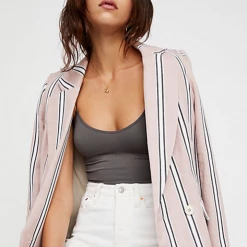 Bras & Bramis Free People Seamless Skinny Strap Crop Cami