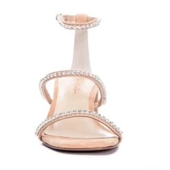 Shoes 42 Gold Loretta Heeled Sandal