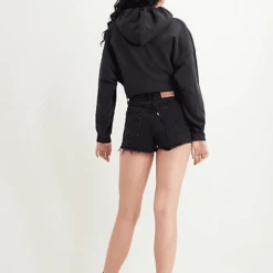 Bottoms Levi's Ribcage High Rise Short In Black Lake