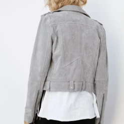 Blank NYC Suede Moto Jacket Tops