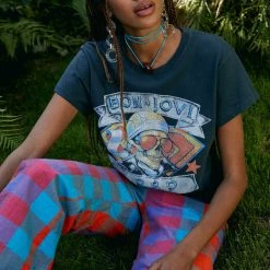 Tops Daydreamer Bon Jovi 1989 Tour Tee